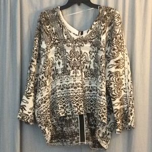 Free people knit boho sweater